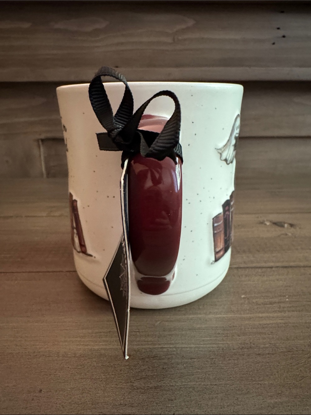 Cobwebs & Cauldrons Halloween Ghost Sorry I’m Boo-ked Mug - Picture 4 of 9